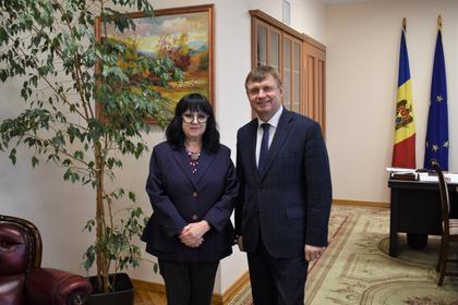 Среща на посланик Мая Добрева със заместник министър-председателя по реинтеграцията на Молдова Валериу Кивери